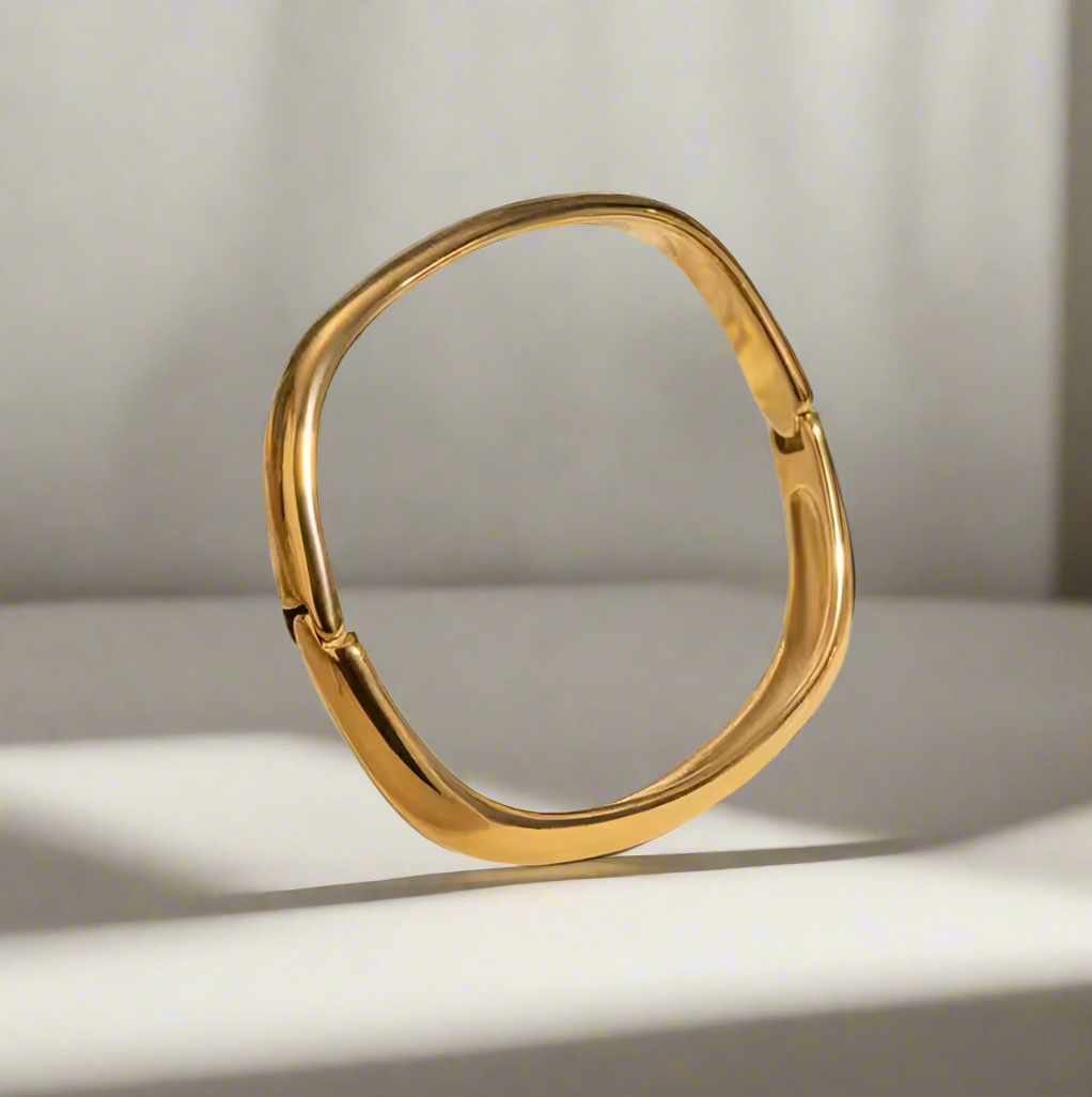 18 gold plated bangle new zealand 